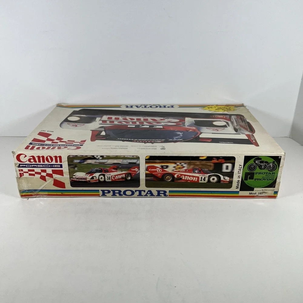 Protar‎ Porsche 956 Canon race car model kits in 1/24 Open Box SEALED PARTS